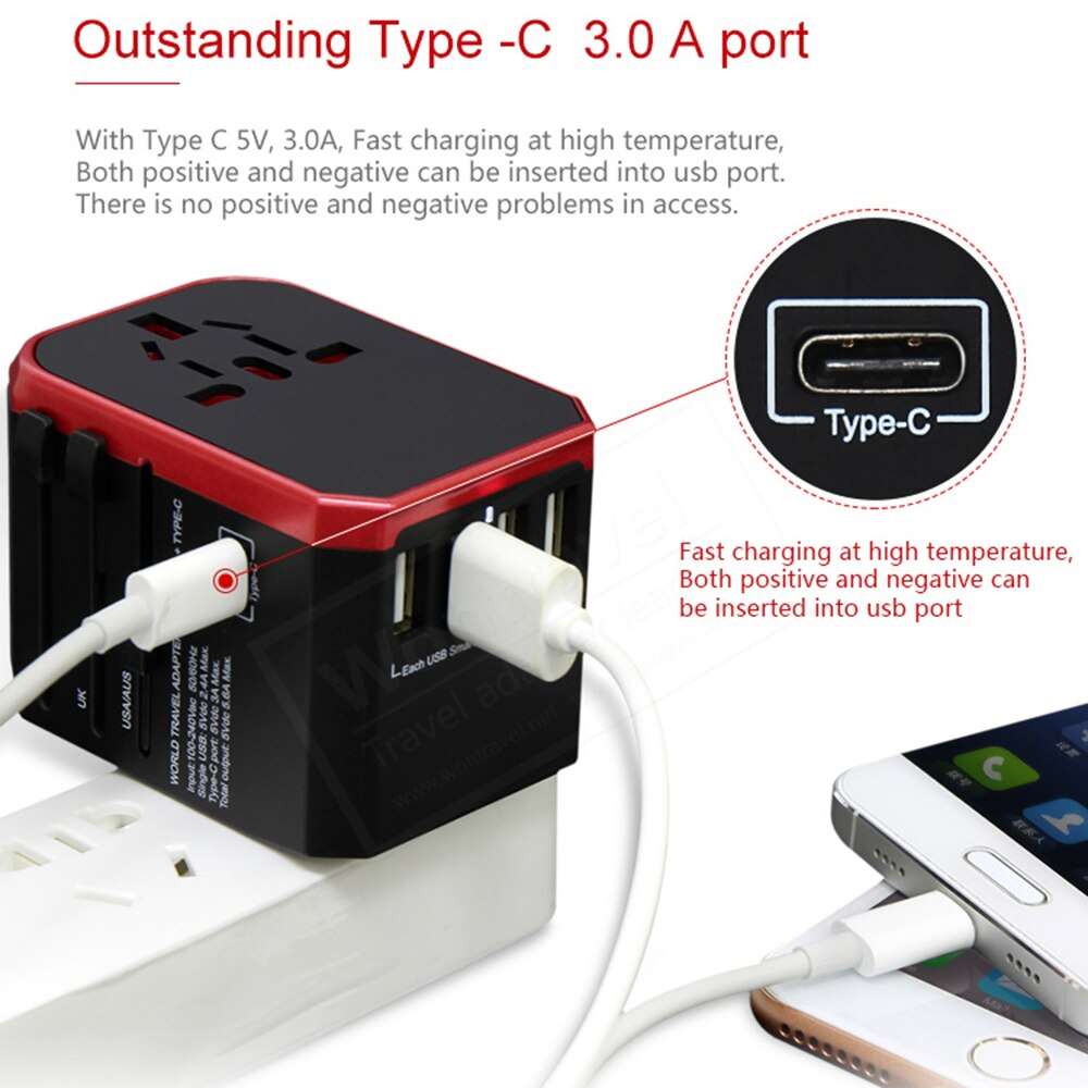 Ports Travel Adapter - Wins Wow