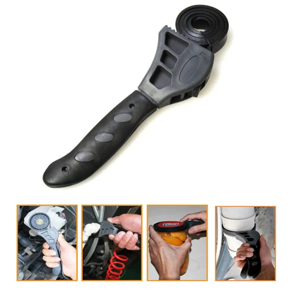 Universal Rubber Strap Wrench Tool Anti Spier