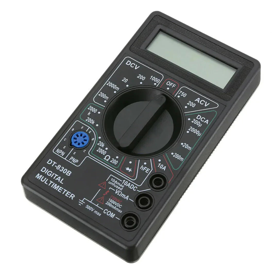 7 Fn Digital Multimeter AC DC Voltage Volt 10 Amp Current Resistance Ohm Meter Anti Spier