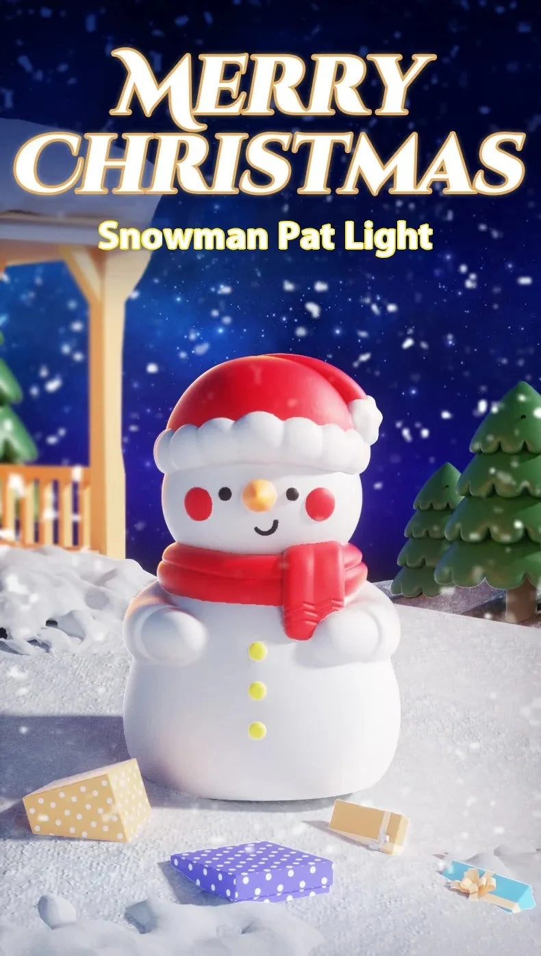 Snowman Night Lamp Anti Spier