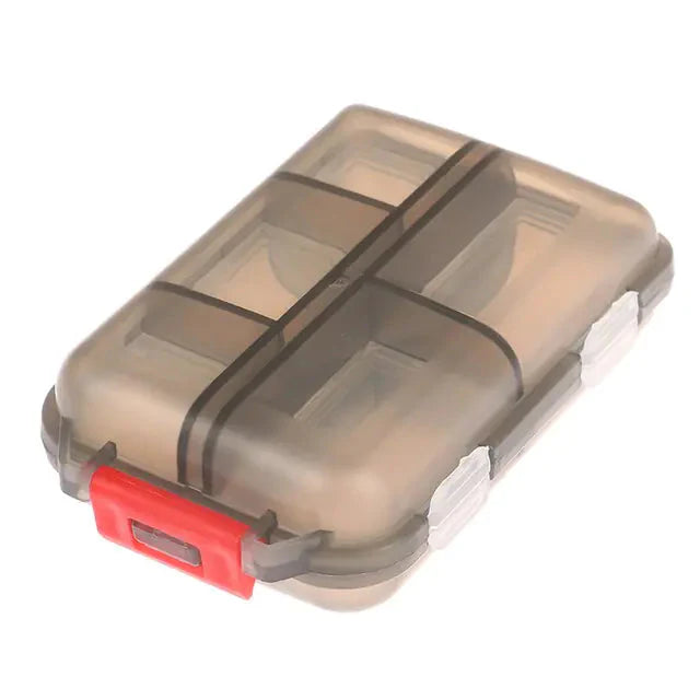 Portable Travel Pill Organizer Case Anti Spier