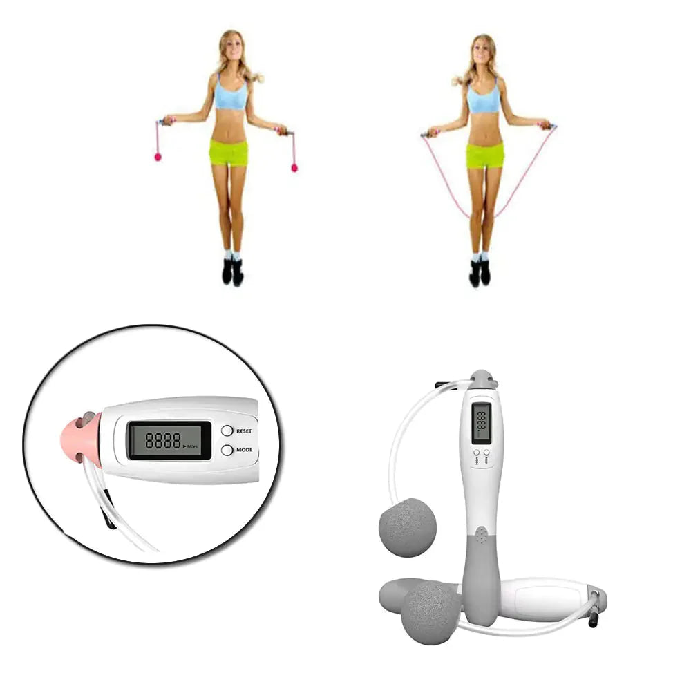 Home Gym Full Body Exerciser - Electronic Jump Skip Rope for any one Anti Spier