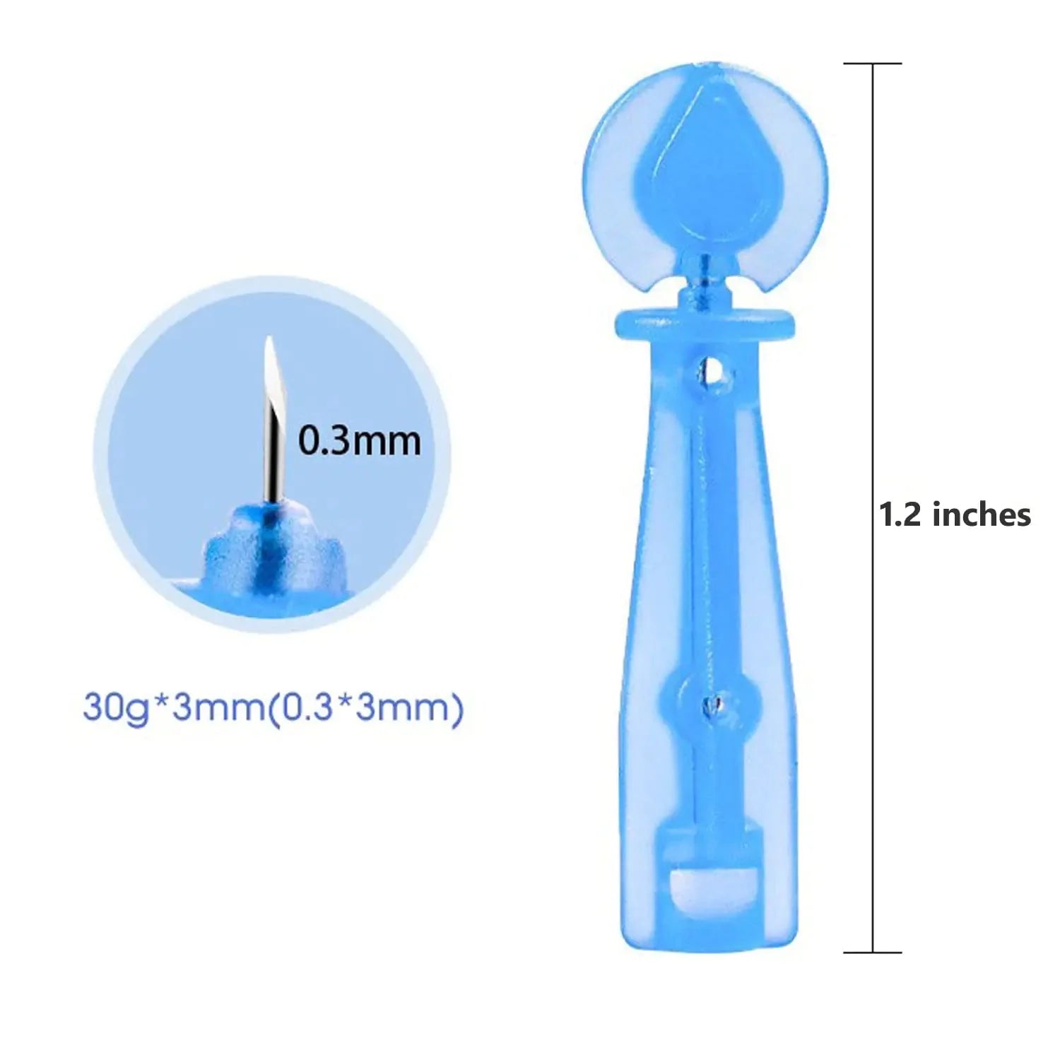 Professional 50pcs Disposable Blackhead and Blemish Remover Tools for Acne, Whitehead, Comedone Removal - Pimple Popper Set for Salon and Home Use Anti Spier