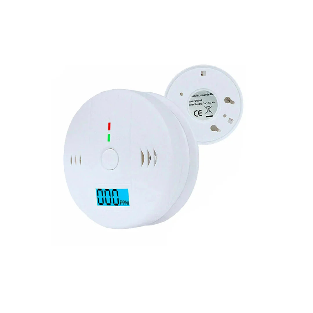 LCD Combination CO Carbon Monoxide Detector Anti Spier