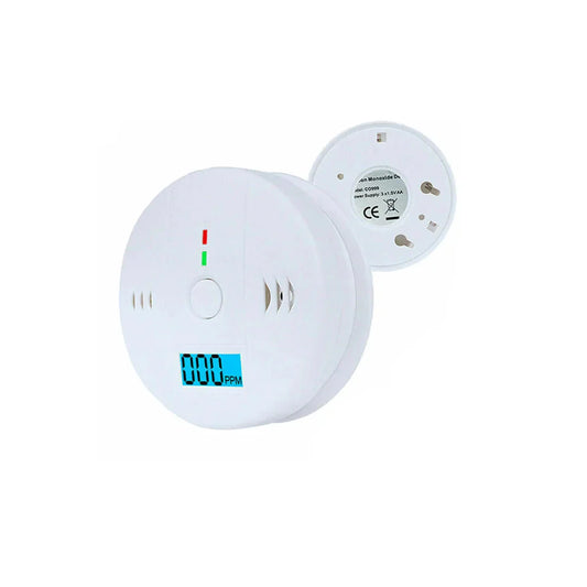 LCD Combination CO Carbon Monoxide Detector Anti Spier
