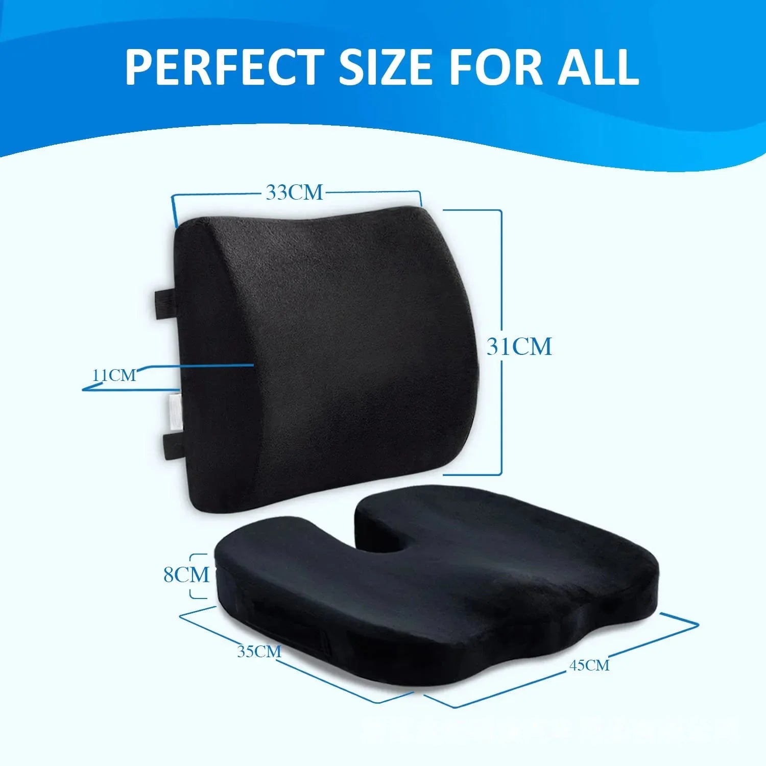 Ergonomic Office Chair Hip Cushion Anti Spier