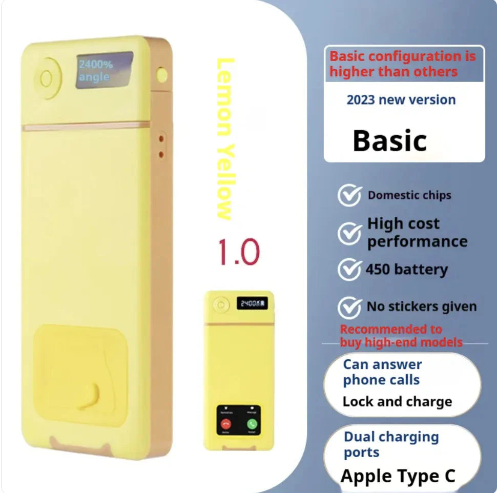 Enhanced Mobile Phone Lock Box with Timer – Self-Discipline Tool for Focus and Internet Control Anti Spier