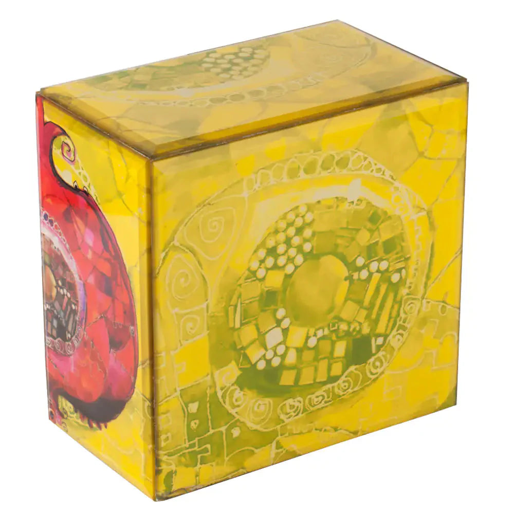 Biggdesign Glass Jewelry Box with 4 Drawers Anti Spier