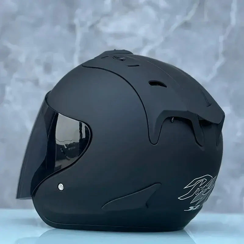 Ultralight Safety Motorcycle Helmet with Integrated Light Anti Spier