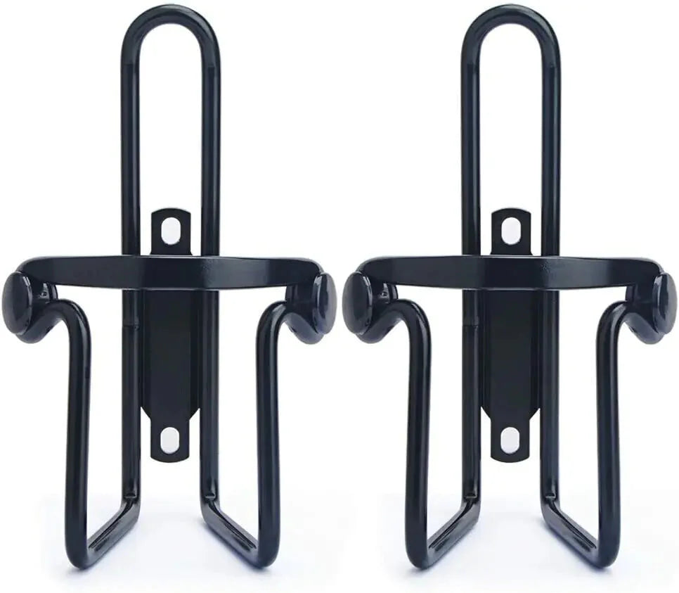 2 Packs Bike Water Bottle Cages Bicycle Lightweight Aluminum Alloy Bottle Holder Anti Spier