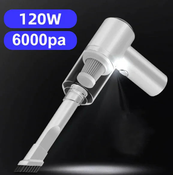 Car Vacuum Cleaner 120W Car Wireless Anti Spier