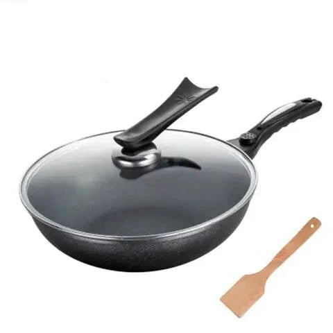 Korean Non-Stick Stone Frying Pan for Induction & Gas Anti Spier