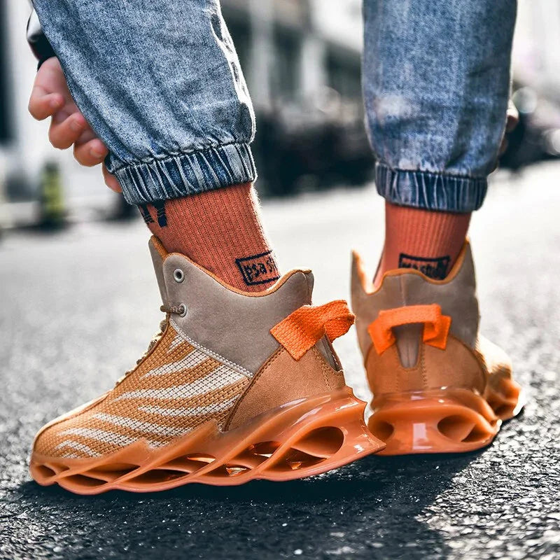 Luxury Brand Men's Running Shoes Anti Spier