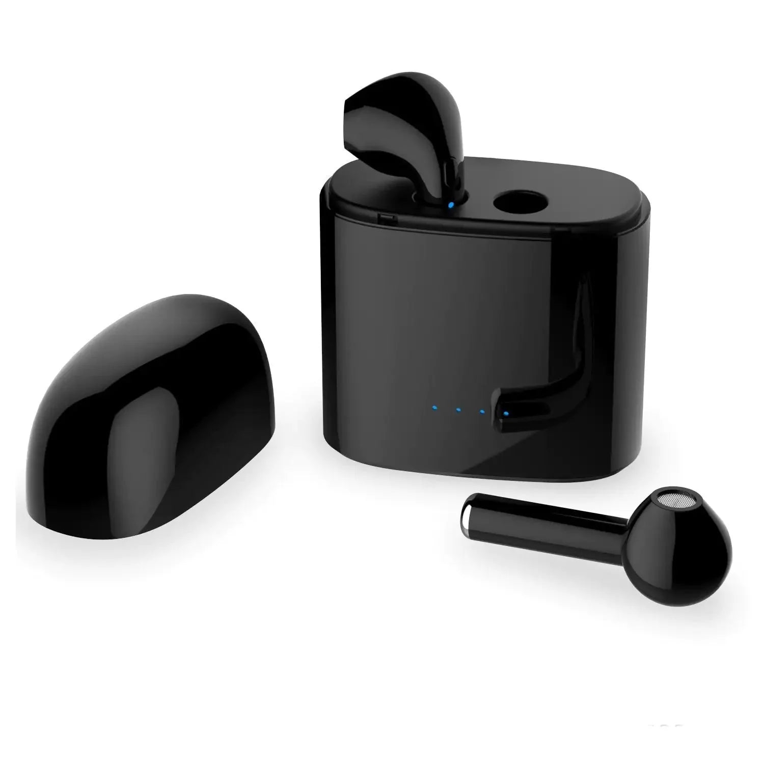 Dual Chamber Wireless Bluetooth Earphones With Charging Box Anti Spier