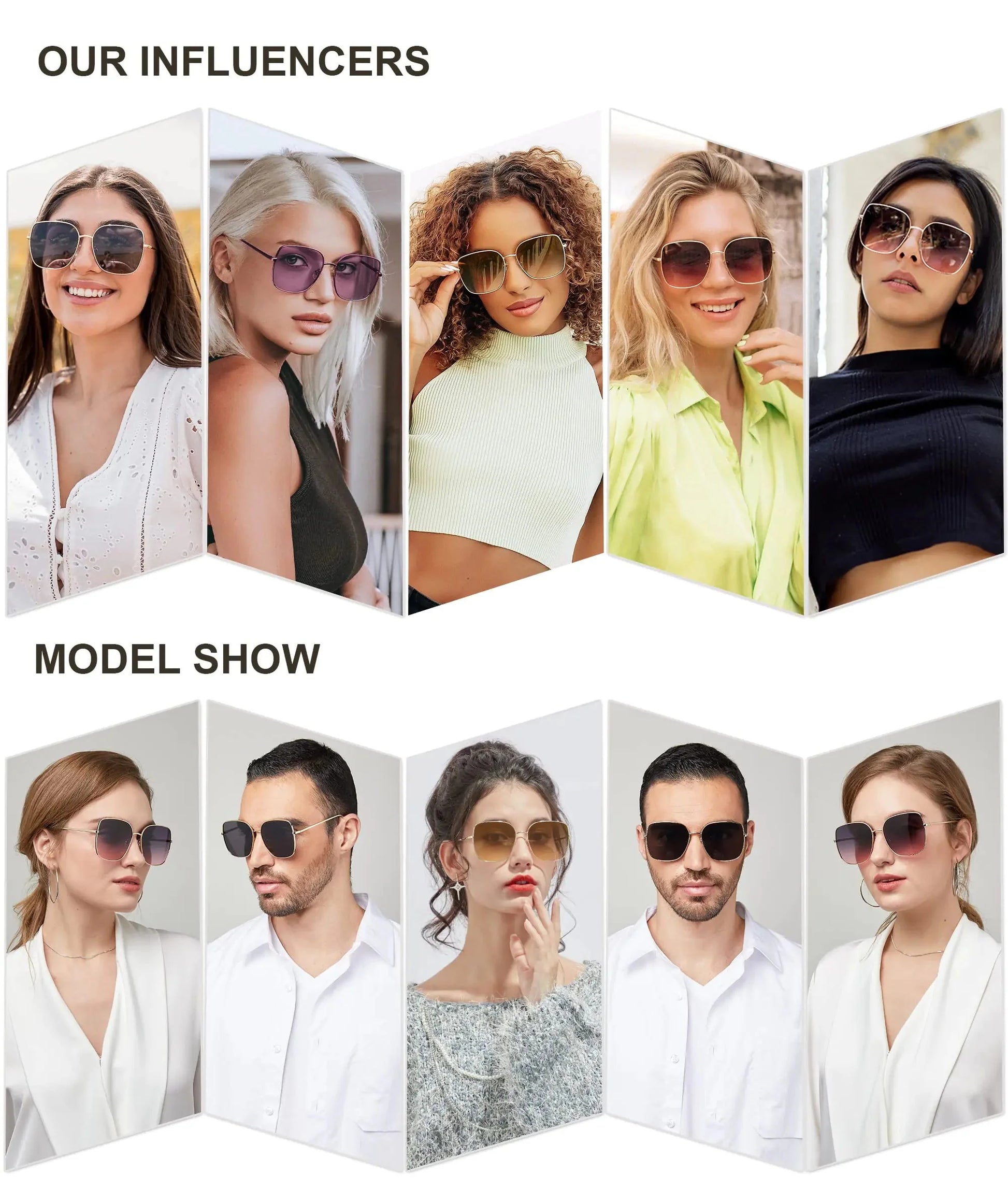 SOJOS Trendy Oversized Square Metal Frame Sunglasses for Women Men Flat Mirrored Lens UV Protection Sunglasses SJ1146 Black/Grey Anti Spier