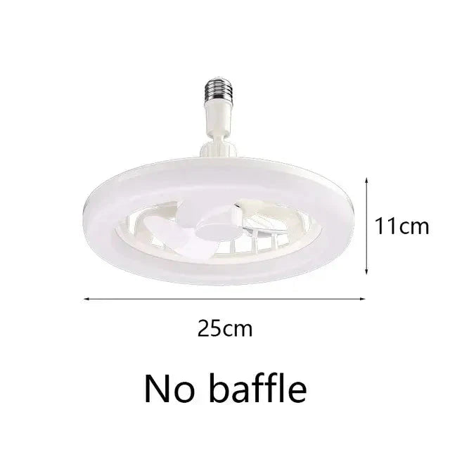 Remote-Controlled Ceiling Lamp Fan Anti Spier