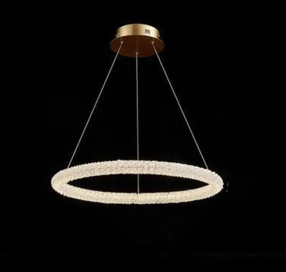 Crystal Ring Chandelier