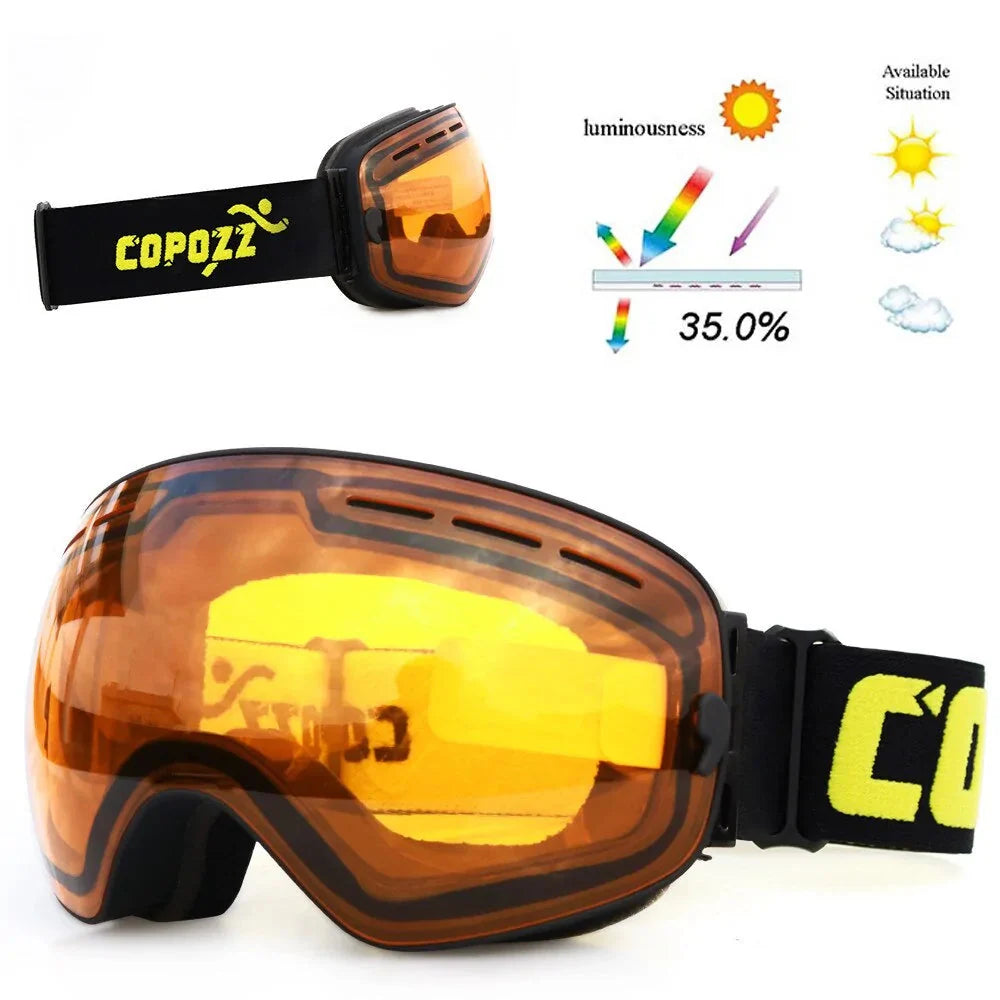 Anti-Fog Ski Goggles Anti Spier