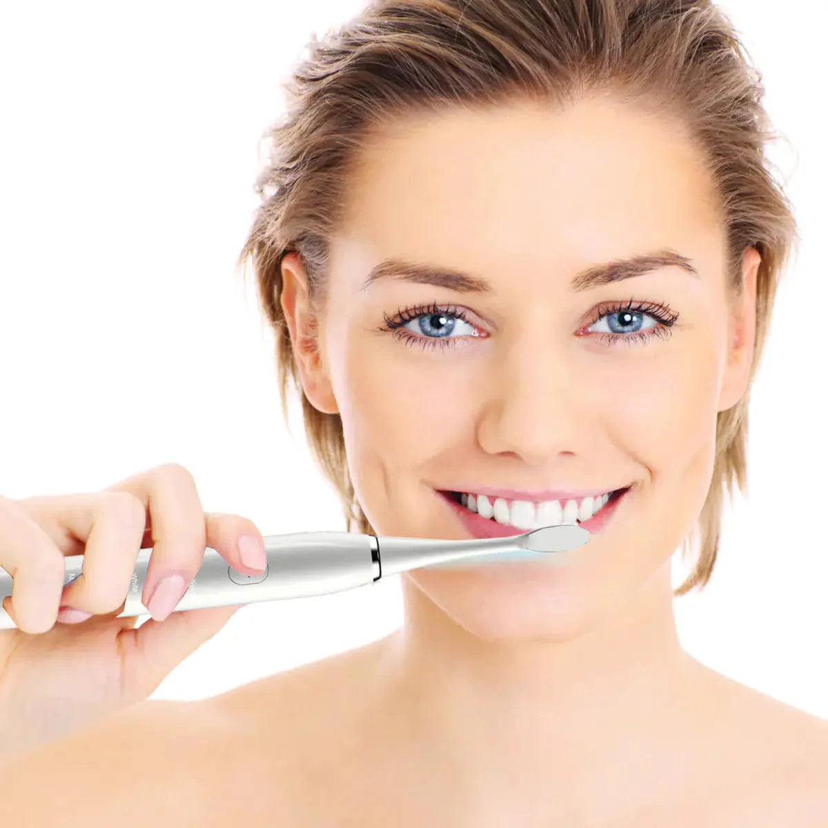 Smart Sonic Dental Care Toothbrush With 8 Brush Heads Anti Spier