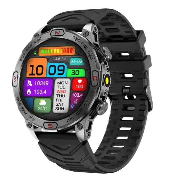 Smartwatch with AMOLED Display Anti Spier