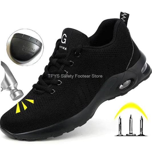 Puncture Proof Safety Shoes for Men Anti Spier