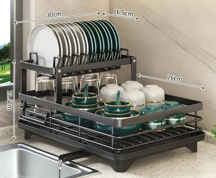 Kitchen Storage Rack Dish Storage Household Anti Spier