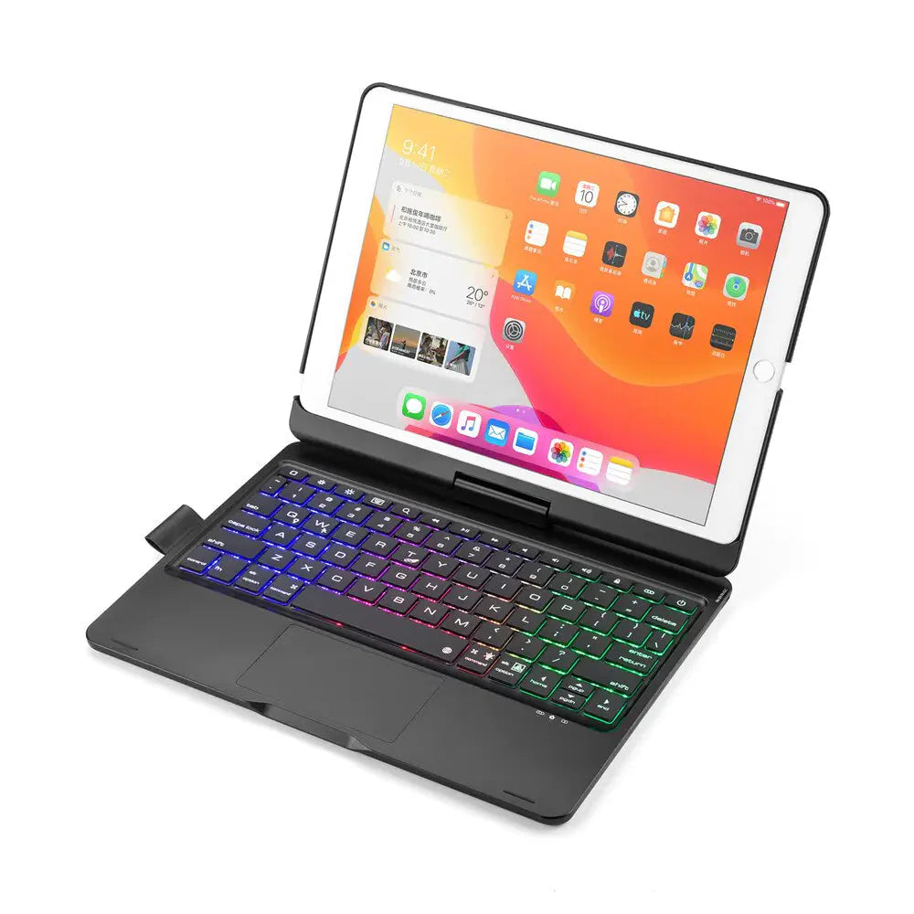 Led Backlight Touchpad Bluetooth Keyboard Case Anti Spier