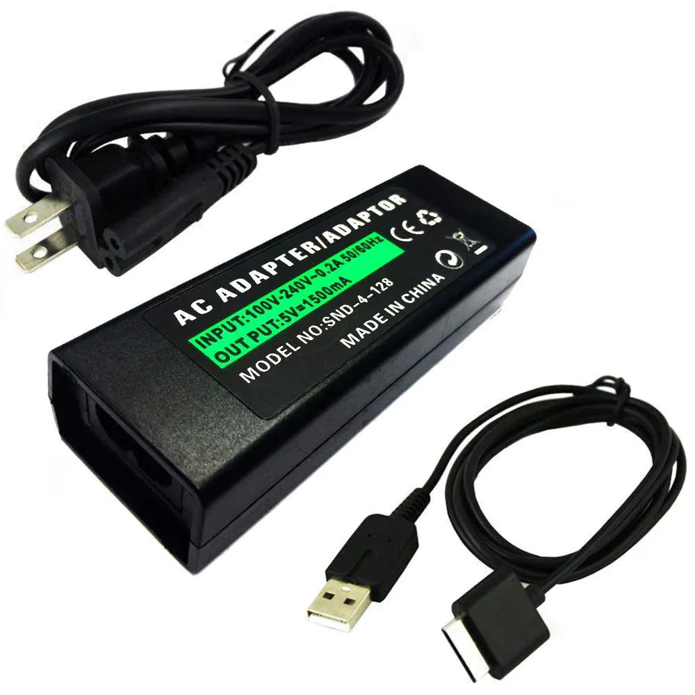 Wall Home Travel AC Charger Adapter For Sony PlayStation Portable PSP Go Anti Spier