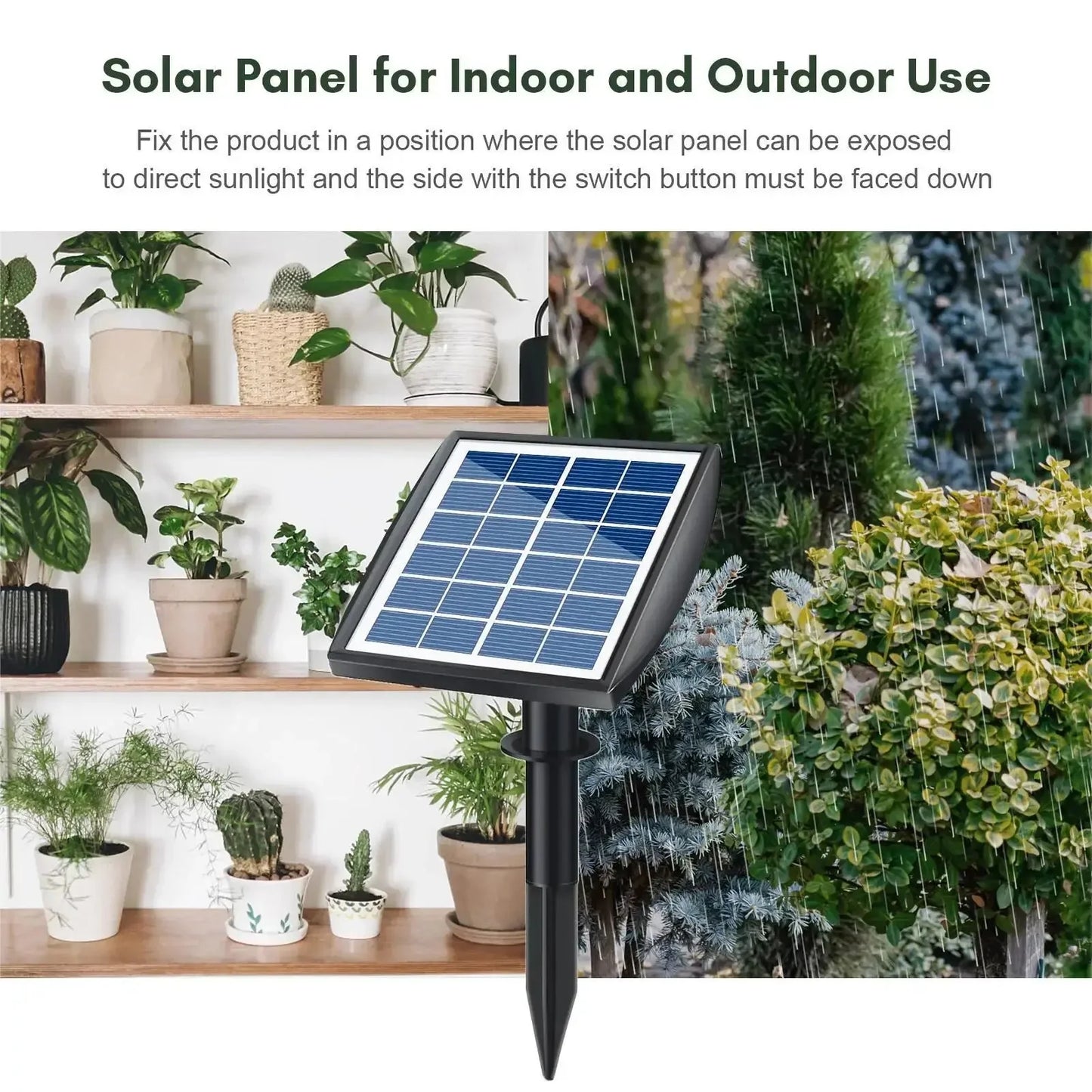 Solar-Powered Auto Watering System Anti Spier