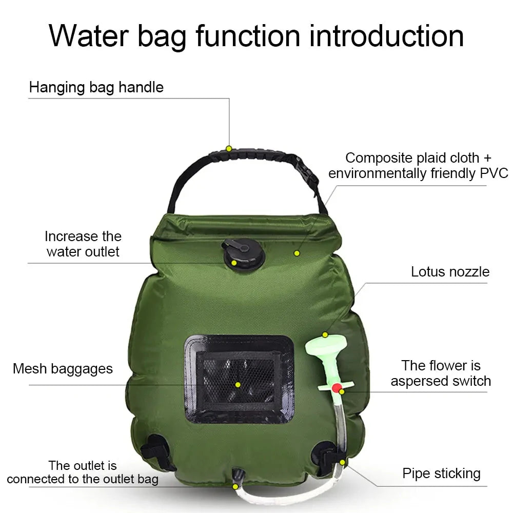 20L Camping Water Bags Anti Spier