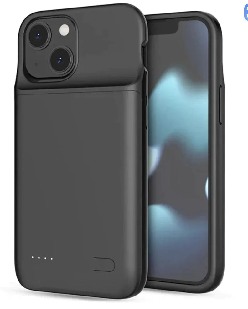 6800mAh Slim Battery Charger Case for iPhone 11-15 Pro Max & XR/XS Anti Spier