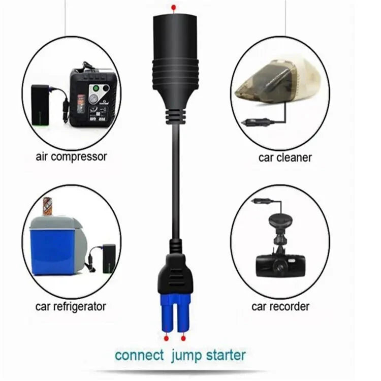 20000mAh Car Jump Starter Booster Jumper Box Power Bank Battery Charger Portable Anti Spier