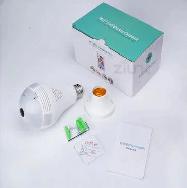 Light Bulb Shape Security Camera Anti Spier