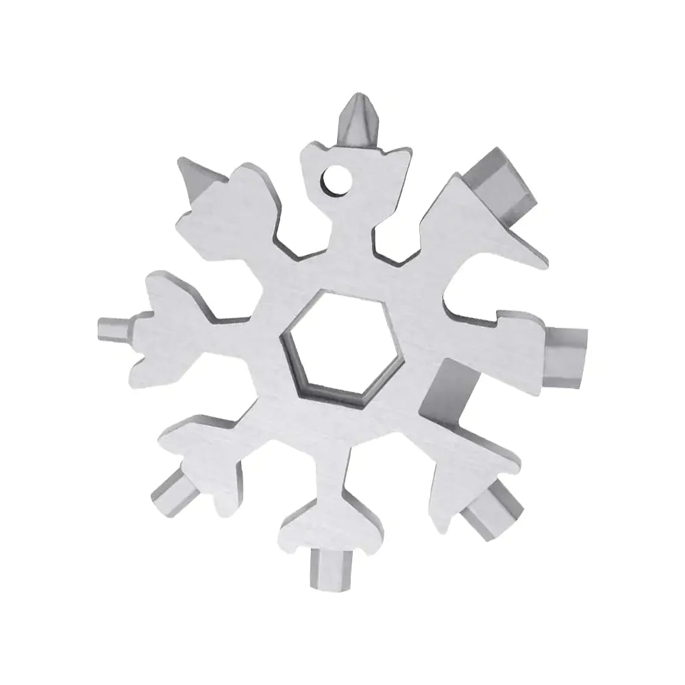 18 in 1 Portable Snowflake Multi Tool Anti Spier