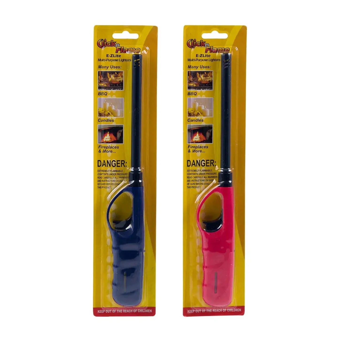 Multi-purpose BBQ Lighter - Random Color Anti Spier