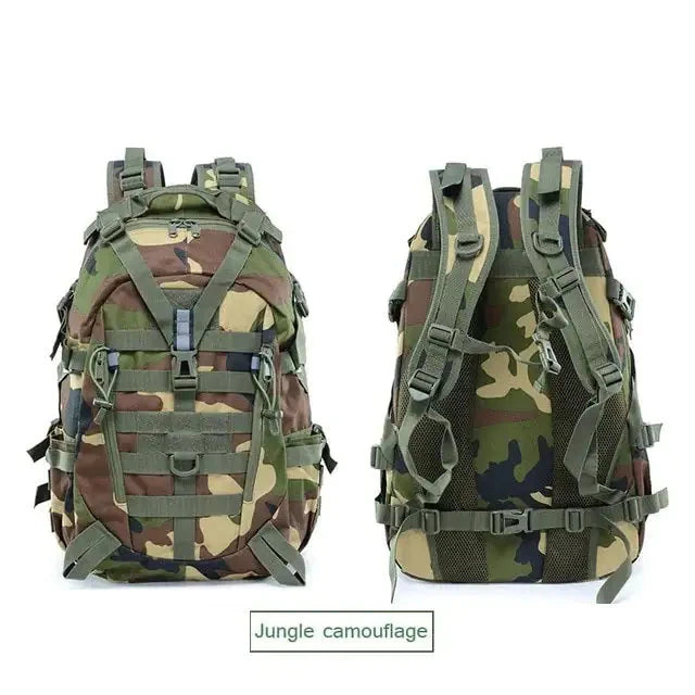 Military Backpack-Waterproof Hiking Survival Reflective Bag Anti Spier