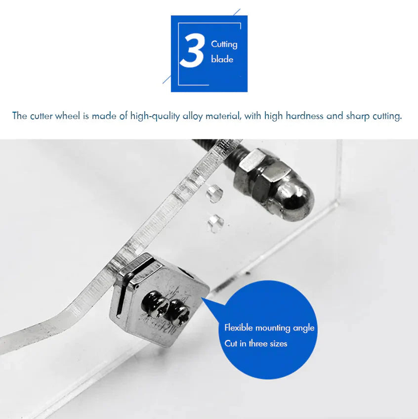 Glass Bottle Cutter Kit Beer Wine Jar DIY Cutting Machine Craft Recycle Tools US Anti Spier