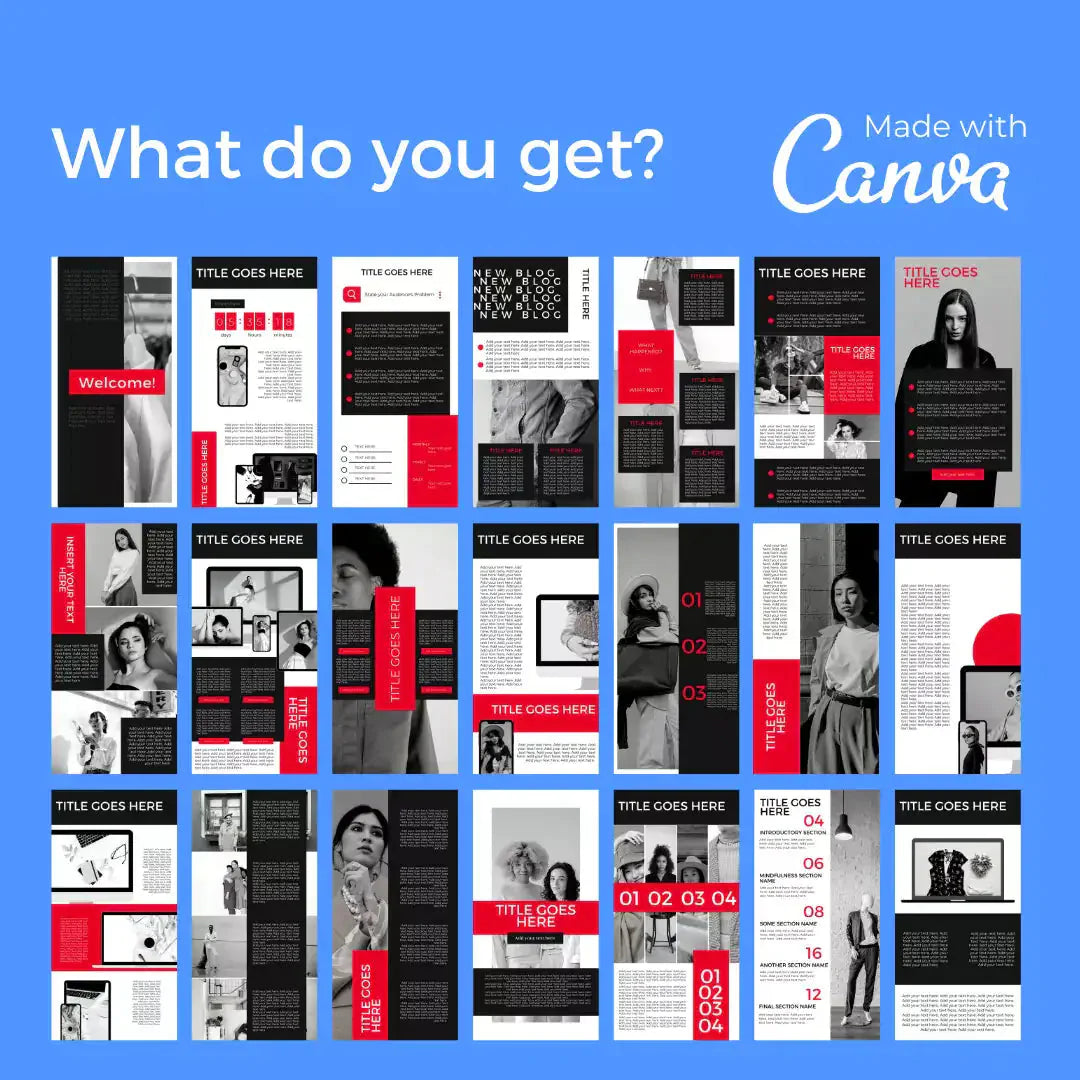 Downloadable 50 Pages Email Newsletter Template Style #2 Anti Spier