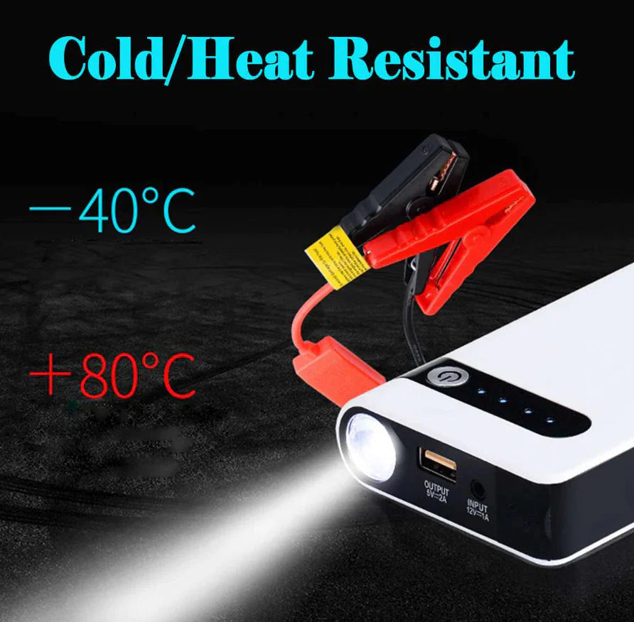 20000mAh Car Jump Starter Booster Jumper Box Power Bank Battery Charger Portable Anti Spier