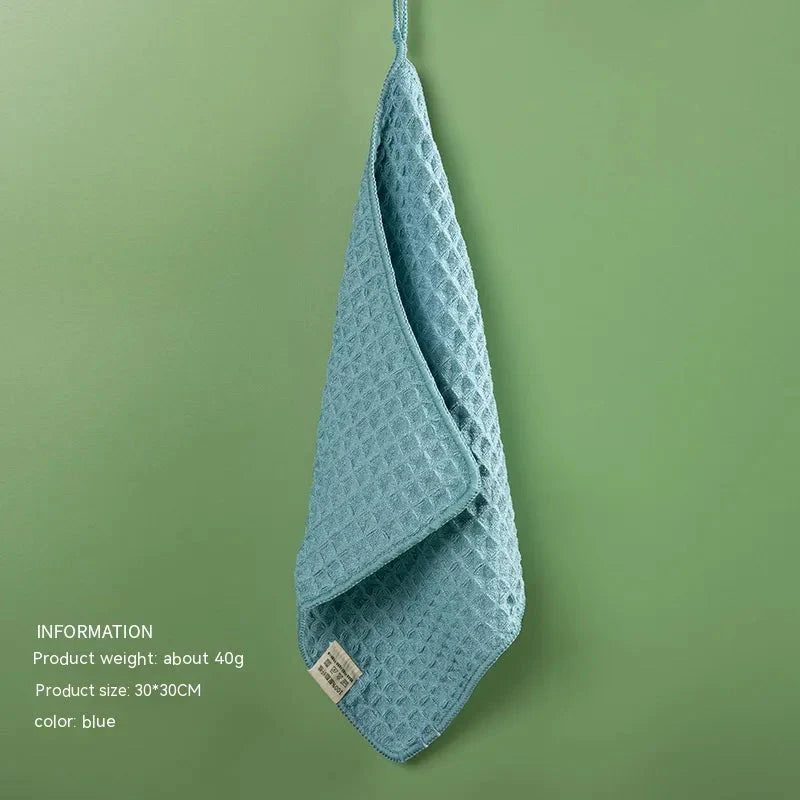 Microfiber Skin-friendly Non-lint Waffle Microfiber Towel Anti Spier