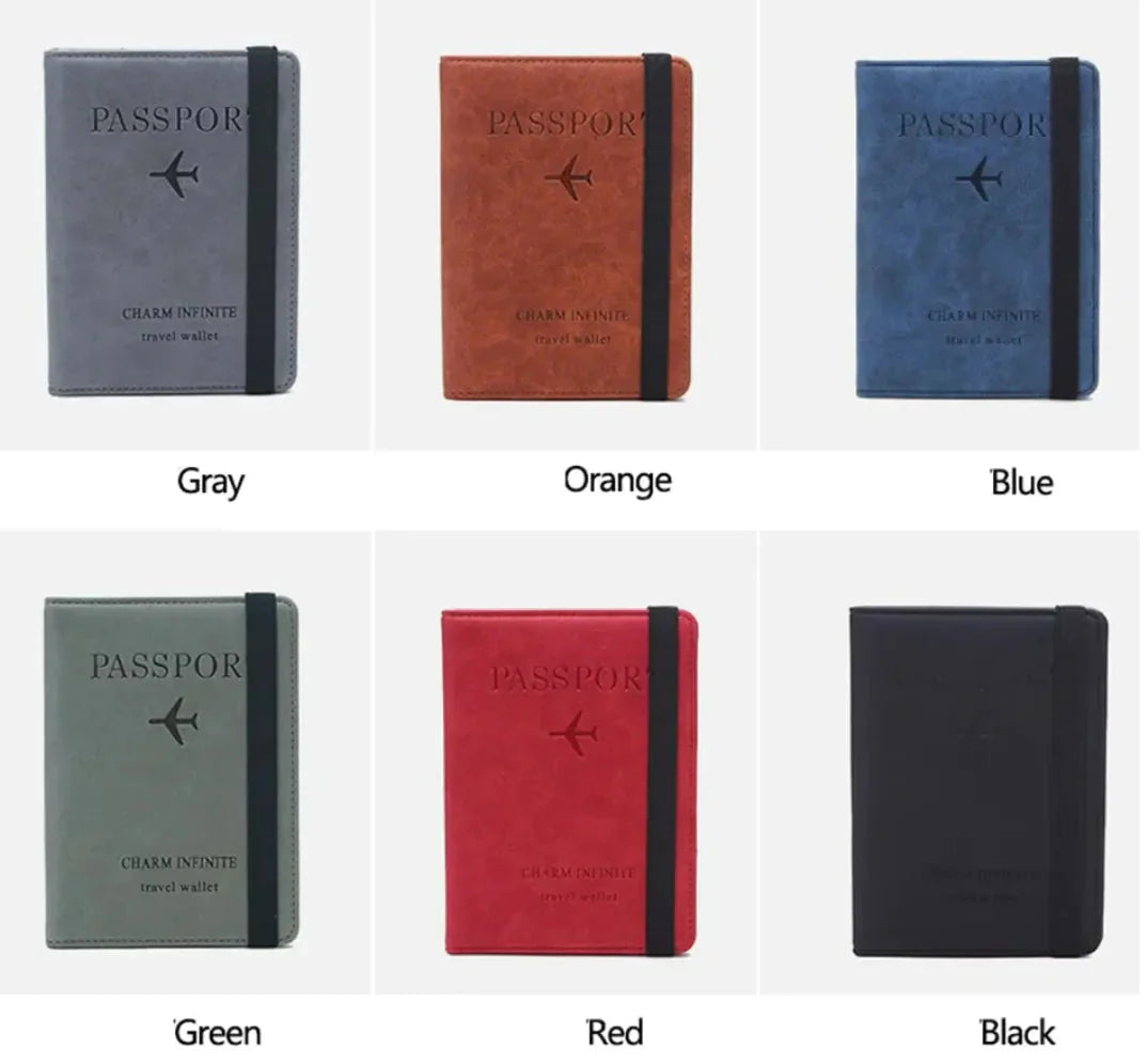 Premium Travel Passport Cover Anti Spier