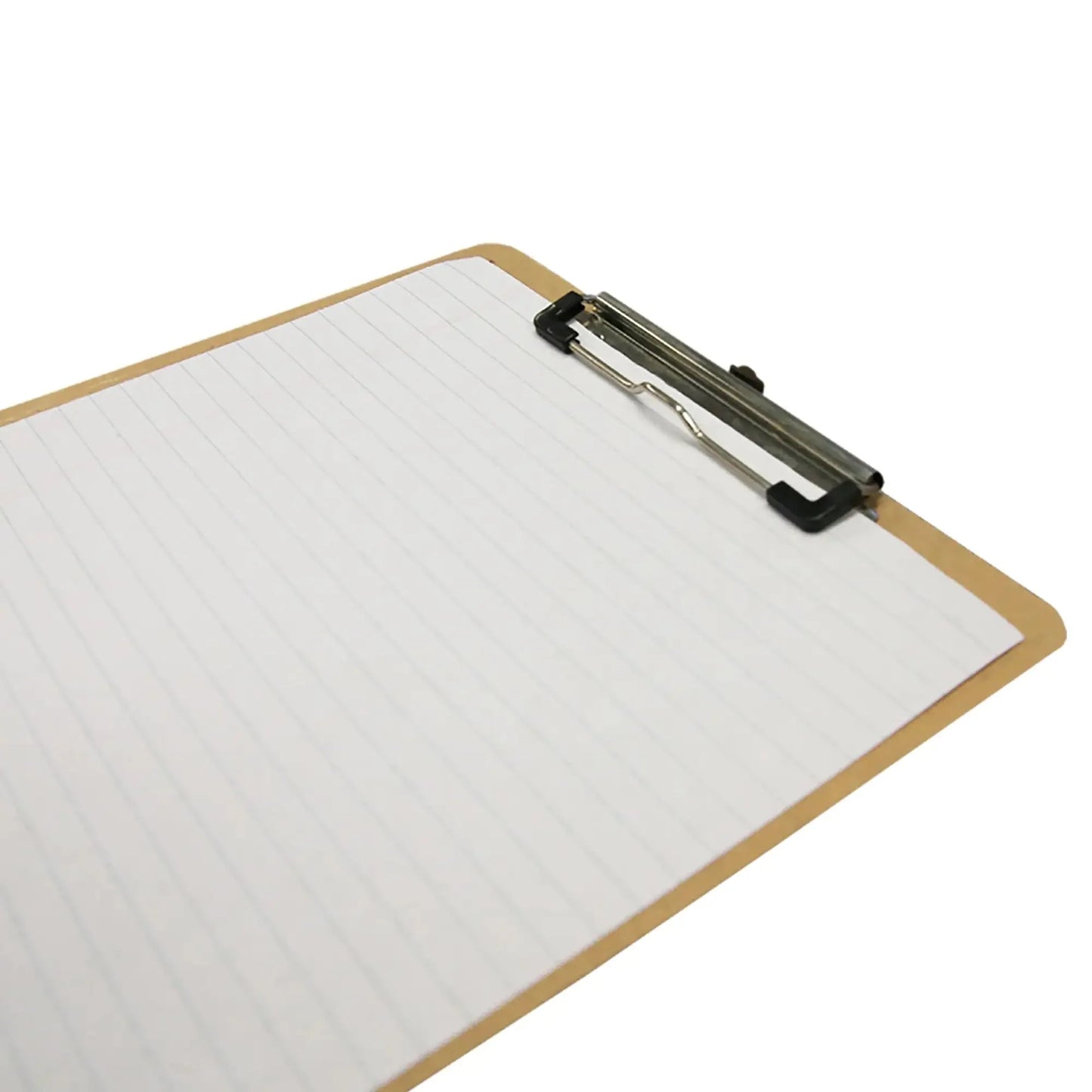 Standard Size Hardboard Clipboard w/ Low Profile Clip Anti Spier