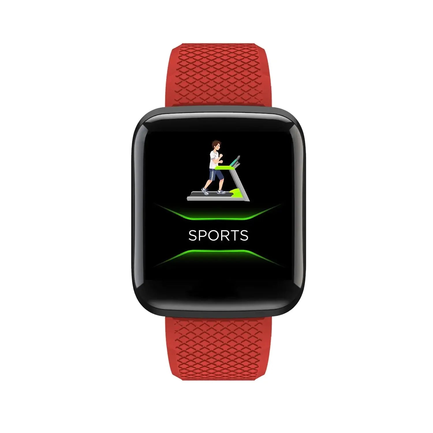 Polosmart PSSW11 Smart Life Smart Watch Red Anti Spier