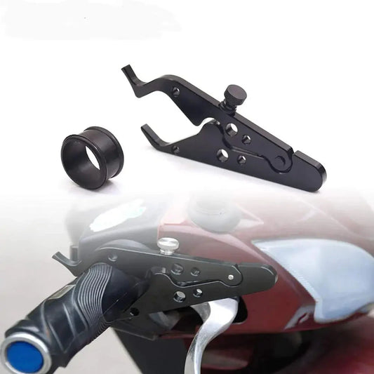 Enhanced Motorcycle Control With Throttle Lock Anti Spier