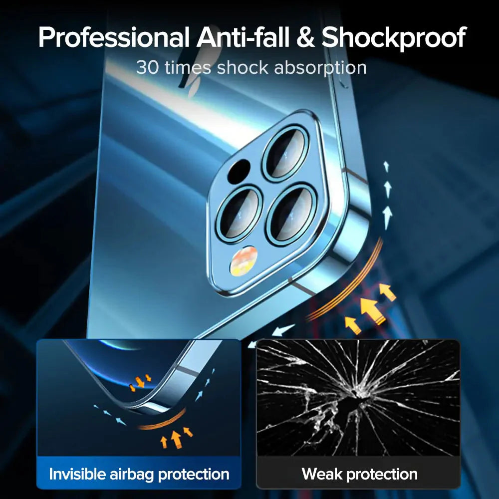 Flawlessly Transparent Case Anti Spier