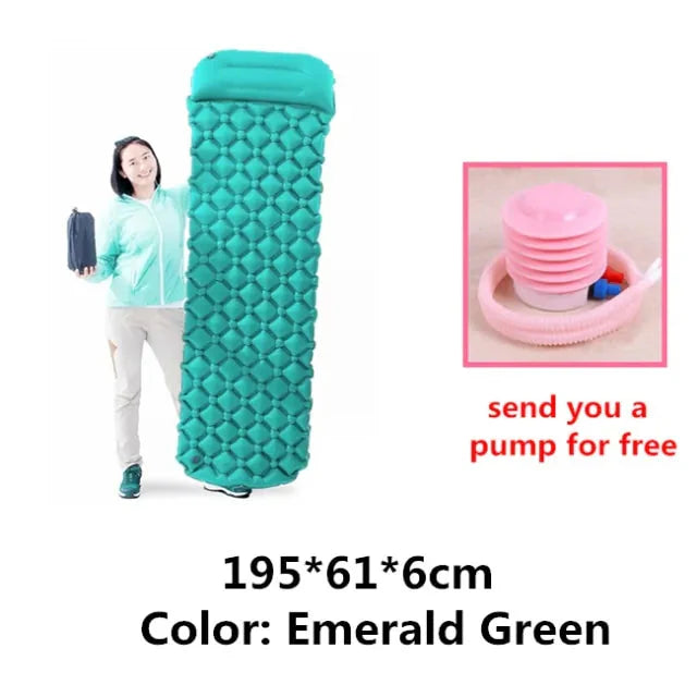 Inflatable Camping Mats Anti Spier