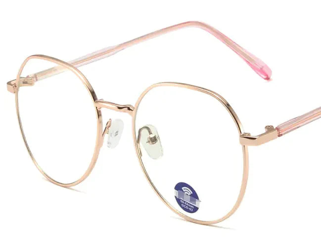 Blue Light Blocking Glasses with Metal Frame Anti Spier