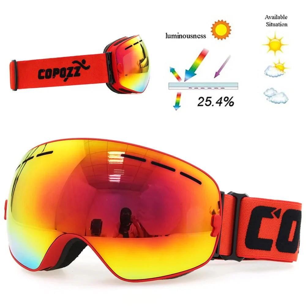 Anti-Fog Ski Goggles Anti Spier