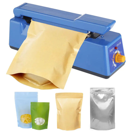 Hand Press Vacuum Food Plastic Bag Sealer Anti Spier