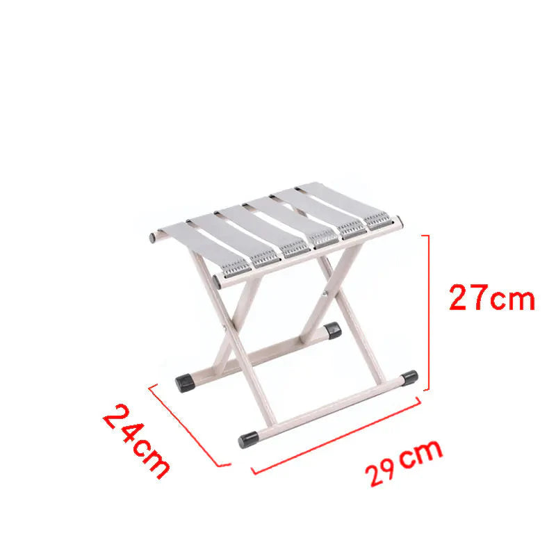 Portable Folding Outdoor Fishing Chair and Stool Anti Spier